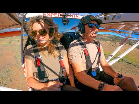 Flying to Ancient Petroglyphs with Hailstorm