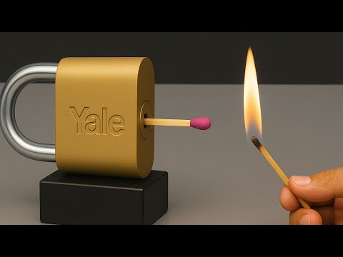 Crazy Hack to Open Any Lock Without a Key!