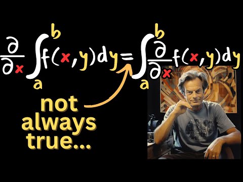 when Feynman's integration trick doesn't work...