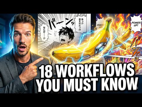 18 Practical Nano Banana Pro Workflows You Must Know. #NanoBananaPro #AIArt #Tutorial #Workflow