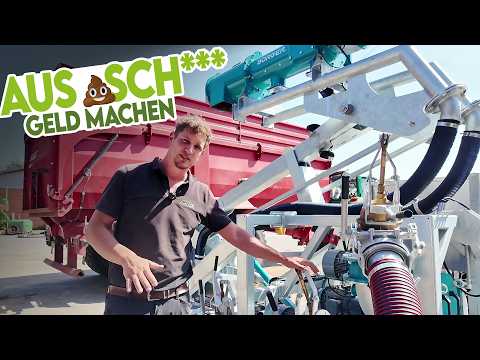 💩💸 Mit neuem Separator mehr aus Gülle rausholen!!