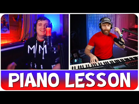 I Gave a Spontaneous Piano Lesson on OmeTV!