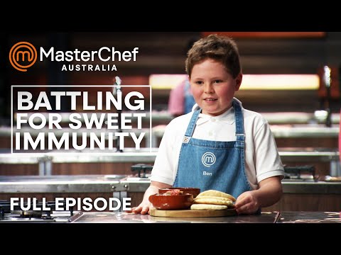 Sweet Immunity Challenge in Junior MasterChef Australia | S03 E02 | Full Episode | MasterChef World