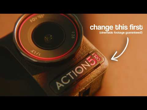 DJI OSMO Action 5 PRO BEST Settings: How To Get Cinematic Footage!