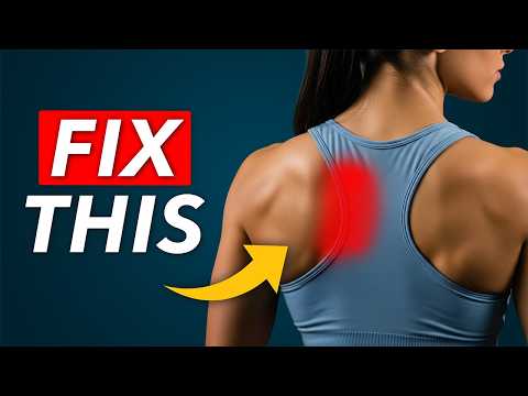 The ONLY 4 Exercises You Need for Rhomboid Pain