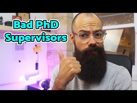 Signs you have a bad PhD supervisor | 6 Toxic Red Flags