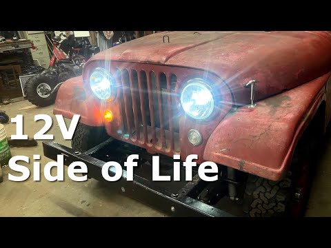 I'm completely rewiring my entire Jeep.