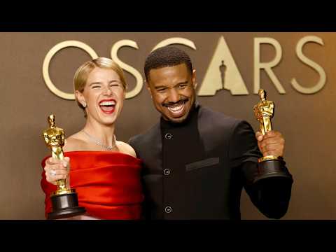 Oscars 2026 Reactions! Michael B. Jordan wins, Chalamet loses, and Robert Downey Jr BOMBS!