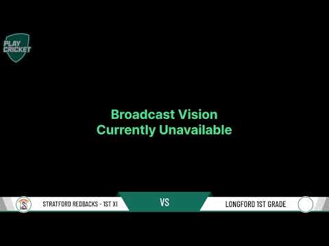 Stratford Redbacks - 1st XI v Longford 1st Grade