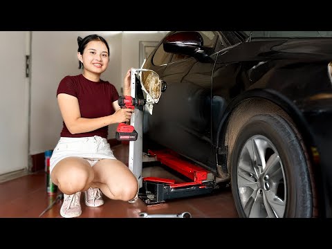 Full Restoration: Old Abandoned Restoration Car, Genius Girl has Completely Restored Rust (P.4)