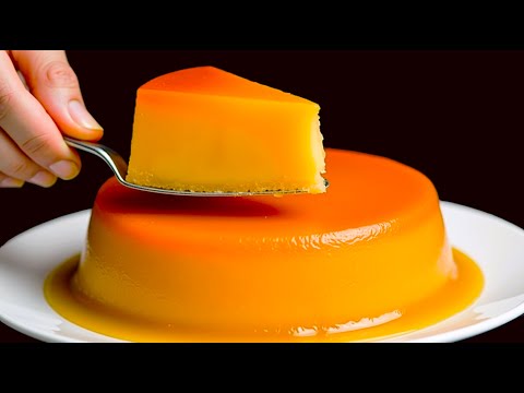 Nur Milch und Kürbis! Blitzschnelles Dessert in 5 Minuten! Kein Backofen, keine Gelatine!