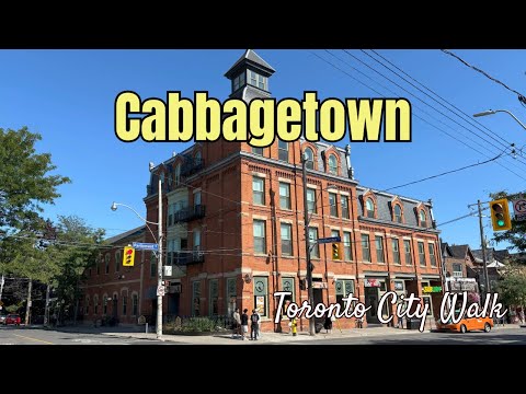 The Coziest Neighbourhood of Toronto - Cabbagetown & Riverdale Farm | Toronto Walk | 4K 60 FPS