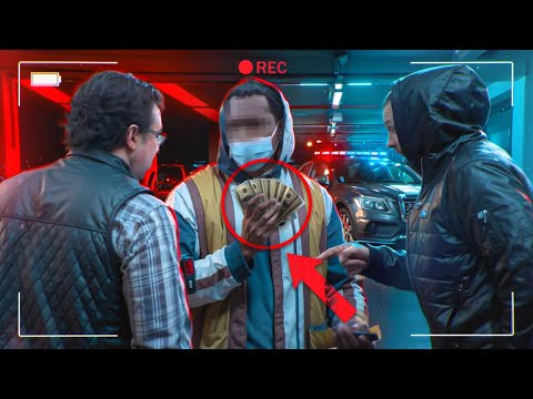 Scammer CAUGHT RED HANDED in Parking Lot