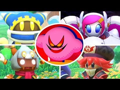 Kirby Star Allies - All Characters Trailers (Wave 1-3)