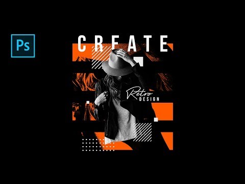 How to Create Retro Style Poster Design in Photoshop - #Photoshop Tutorials