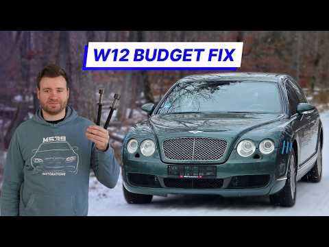 I Tried to Fix W12 Bentley Engine Damage The WRONG WAY for $60, And...