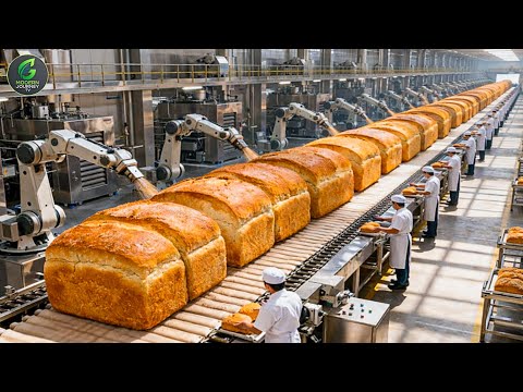 Inside a Modern Bread Factory: The Journey of Wheat From Golden Fields to Artisan Bread