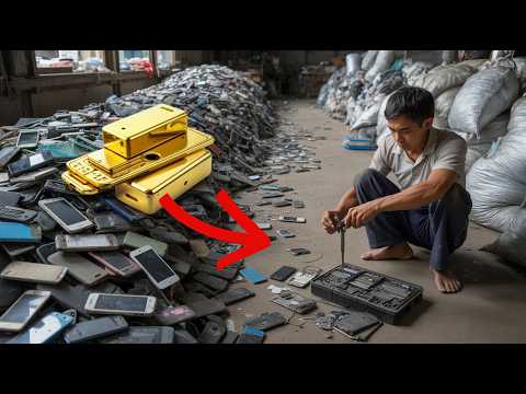Extracting Gold from PCs - My $950 Side Hustle || Gold Recovery from Recycling Computer Parts?