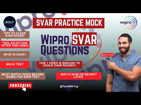 How I Cracked the Wipro SVAR Test – This One Secret Made All the Difference