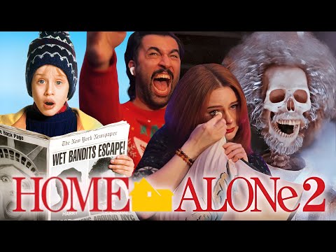 GIRLFRIEND REACTS TO * Home Alone 2 * FOR THE FIRST TIME!!