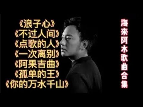 海来阿木经典歌曲合集《浪子心》《不过人间》《你的万水千山》等