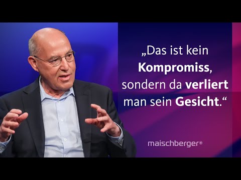 Karl Lauterbach und Gregor Gysi diskutieren über Sozialpolitik und den Ukraine-Krieg | maischberger