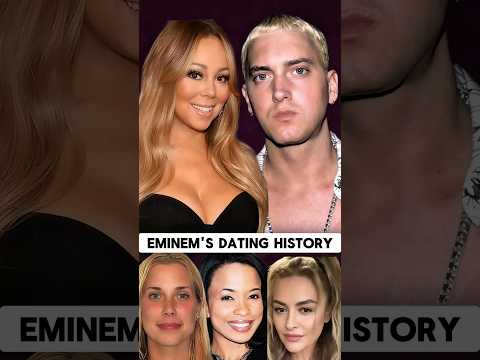 Eminem's Dating History: From 1989 to 2026. #eminem #slimshady #eminemmusic #love #dating #evolution