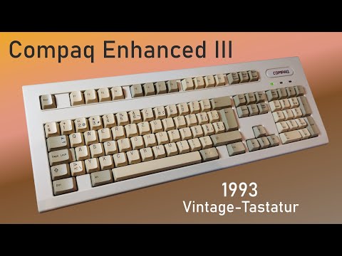 Compaq Enhanced III (1993) - Vintage Tastatur