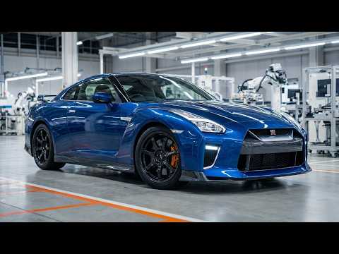 Nissan GT-R R35 & R34 Factory Production - How 565HP Twin-Turbo V6 is Built | JDM Engineering