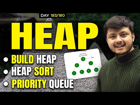 Heap Sort | Build Heap in C++ | Priority Queue