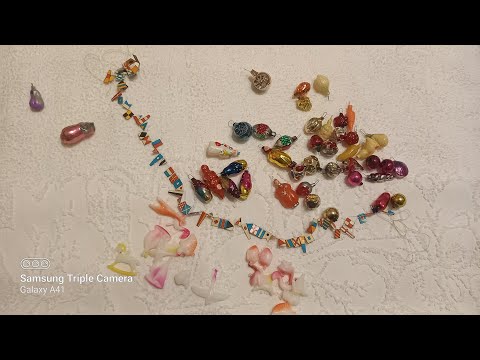 Ёлочные игрушки СССР Малютка!!! Продолжение..