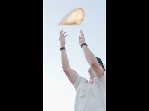 Cooking Pizza on an LA Rooftop #shorts #gozney #pizza