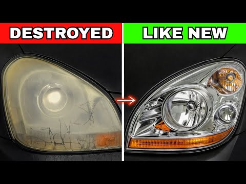 The German Trick That Makes Foggy Headlights Pop Like New