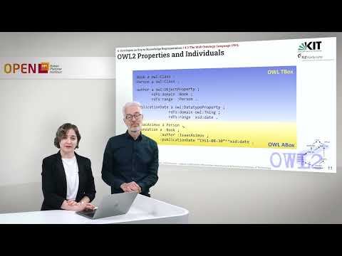 Knowledge Graphs - 4.3 The Web Ontology Language OWL