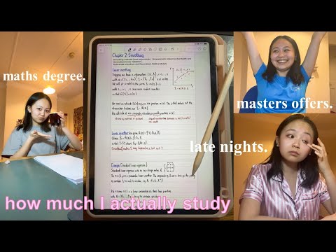 how much i actually study as an oxford maths student *weekend edition*