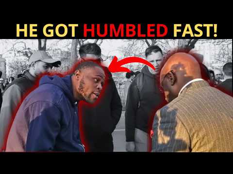 Arrogant Muslim Got Humbled in Seconds! "I Watched You on YouTube…"