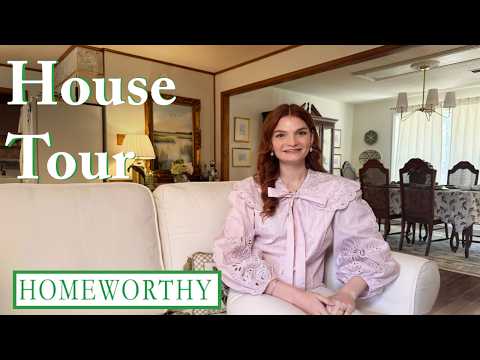 HOUSE TOUR | A Grandmillennial Home Filled with DIYs, Antique Treasures