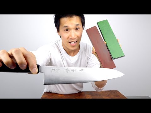 Stropping vs Whetstone Sharpening