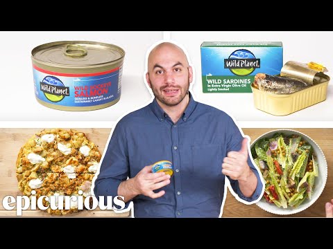 Pro Chef Turns Canned Seafood Into 4 Meals For Under $12 | The Smart Cook | Epicurious