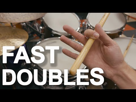 The Secret to FAST Double Strokes