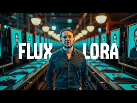 Dein eigenes Bild-KI-Modell in 10 Minuten finetunen (FLUX LoRA Tutorial)