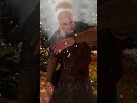 A Very Wild Hunt Winter Time: #thewitcher3 #thewitcher #christmas #holidays #rpg #gaming #shorts