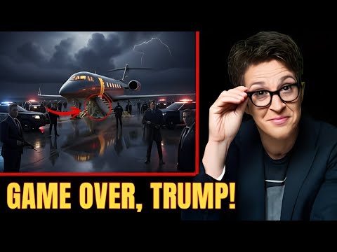 RACHEL MADDOW: TRUMP HALTED ABOARD LUXURY PLANE with HUGE CASH Amid FRAUD CASE