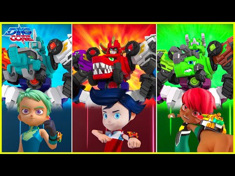 Dinocore Cartoon | The Three Convergence | The Good Dinosaur | Kids Movies 2024