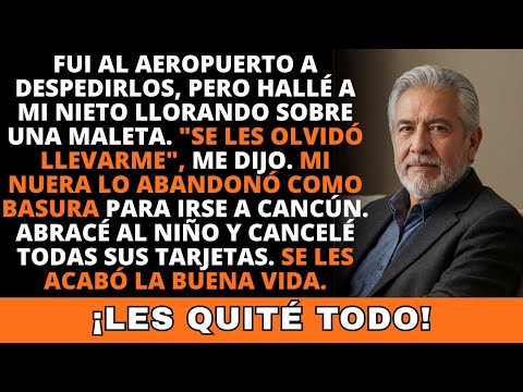 Mi Nuera Castigó a Mi Nieto Abandonándolo en El Aeropuerto… Yo La Destruí