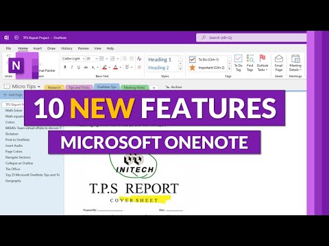 Microsoft OneNote New Features - Top 10 updates // Desktop, Web, iOS and Class Notebook