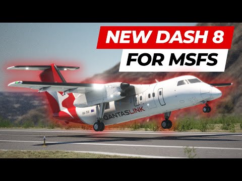 The NEW Dash 8 For MSFS Has An HILARIOUS Flight Model