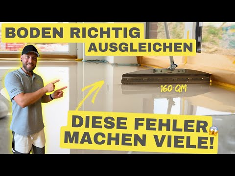 How to level the floor correctly (step-by-step instructions)