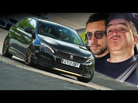 CRAZY Peugeot 308 GTI MEGA SEND! // Nürburgring