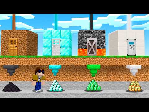 Wir KLAUEN VILLAGER SMARAGDE mit SUPER MAGNETEN in Minecraft!